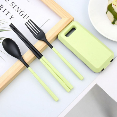 Kutija za ručak od zdravog materijala za 2021. Vanjska kutija od pšenične slame Bento Kutije za jelo Posuđe Posuda za pohranu hrane Kutija za ručak za školski ured