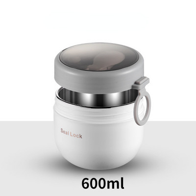 Mini termiline lõunakarbi toidukonteiner roostevabast terasest lusikaga vaakumtassiga supitass isoleeritud lõunakarp taza desayuno portatil