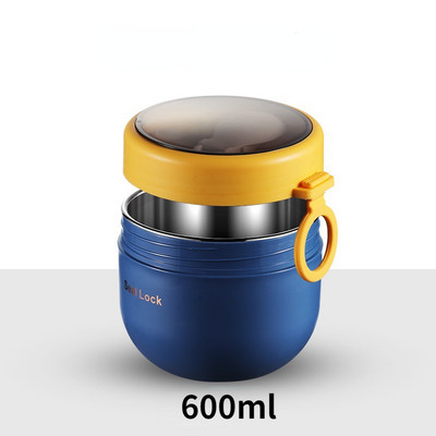 Mini termiline lõunakarbi toidukonteiner roostevabast terasest lusikaga vaakumtassiga supitass isoleeritud lõunakarp taza desayuno portatil