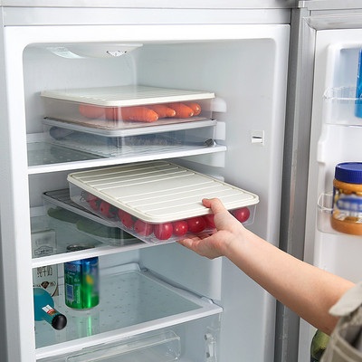 Cutie de depozitare pentru bucătărie Recipient frigider Transparent pentru alimente pentru păstrare proaspătă Organizator de depozitare pentru găluște cu ouă, cutii sigilate PP, organizator de sortare
