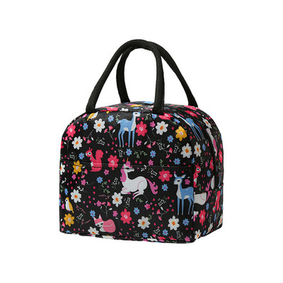 Kawaii hordozható hűtőtáska, női, iskolai hőszigetelt ebédlődoboz, élelmiszer kis hűtőtáska