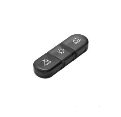 Seitse päeva nädalas 21 ümbrisega kaasaskantava plastikraami PCS-i musta komplekti klassifikatsioonikarp