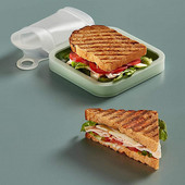 Cuptor cu microunde, cutie de prânz bento, rezistentă la scurgeri, recipient pentru alimente din silicon, cutie pentru sandvici, prânz, prânz, cutie pentru gustări