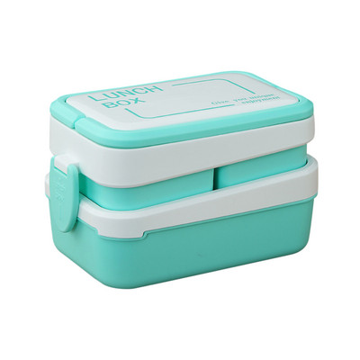 Zatvorene dječje kutije za ručak za čuvanje hrane Kutije velikog kapaciteta za pohranu obroka u mikrovalnoj pećnici za višekratnu upotrebu s ručkom za učenike