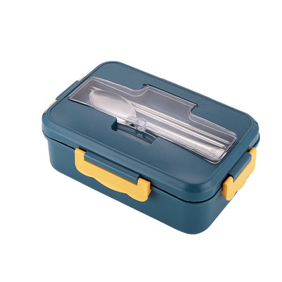 Κουτί μεσημεριανού γεύματος 1000ml Bento Box for School Kids Εργάτης γραφείου Θέρμανση φούρνου μικροκυμάτων Θέρμανση φρούτων Φαγητό Δοχείο Φορητό σερβίτσιο