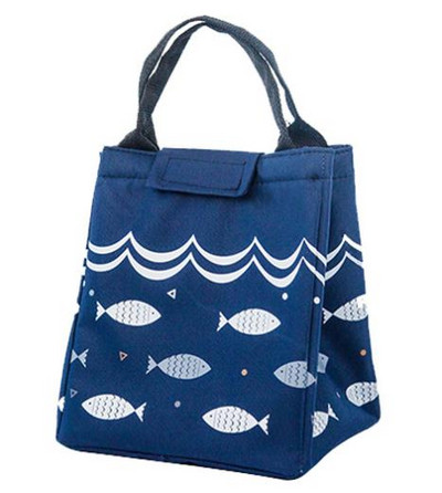 Paks alumiiniumfooliumist lõunakarbi kott multikas veekindel Oxfordi riidest söögikott kaasaskantav lõunasöögikott pikniku kott