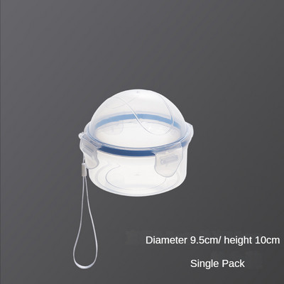 Konzerviranje voća za hranu. Kutija za pohranu jabuka Okrugla zatvorena kutija za povrće od luka Kutija za ručak za grijanje za mikrovalnu pećnicu