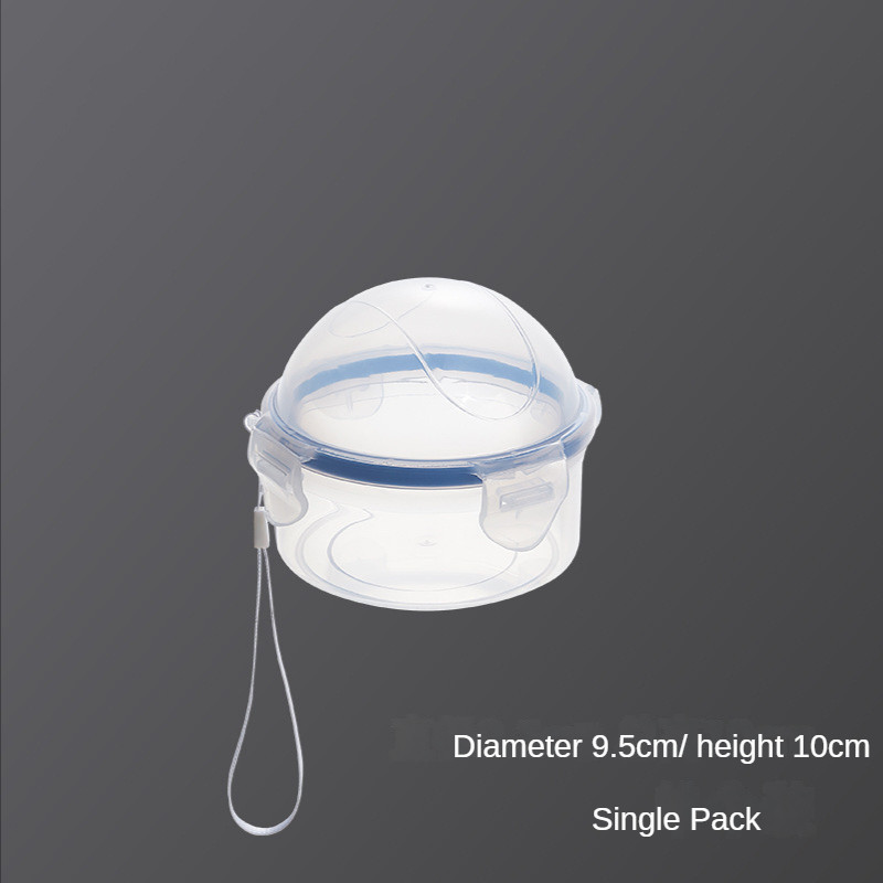 Konzerviranje voća za hranu. Kutija za pohranu jabuka Okrugla zatvorena kutija za povrće od luka Kutija za ručak za grijanje za mikrovalnu pećnicu