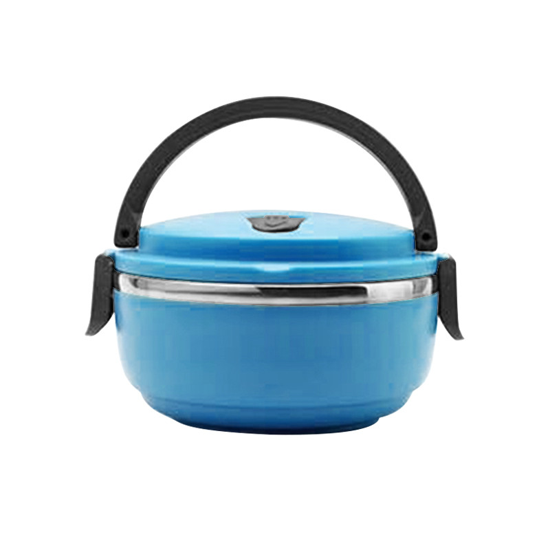 Kutija za ručak od nehrđajućeg čelika, vanjska termosica, vakuumski izolirana kutija za toplu hranu, prijenosna studentska posuda za hranu 15*8,5 cm