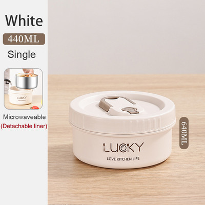 Noua cutie de prânz termică pentru încălzire, cutie de prânz izolată portabilă, cutie de prânz, recipiente pentru alimente, cuptor cu microunde, veselă