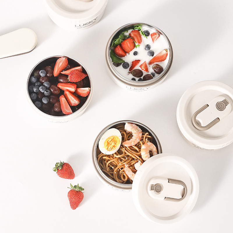 Noua cutie de prânz termică pentru încălzire, cutie de prânz izolată portabilă, cutie de prânz, recipiente pentru alimente, cuptor cu microunde, veselă