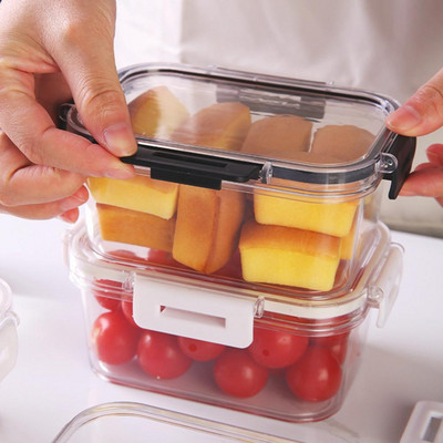 Kasulik toidukarp paksendatud lekkekindel PET-söögituba köök külmkapp toiduainete säilituskonteiner