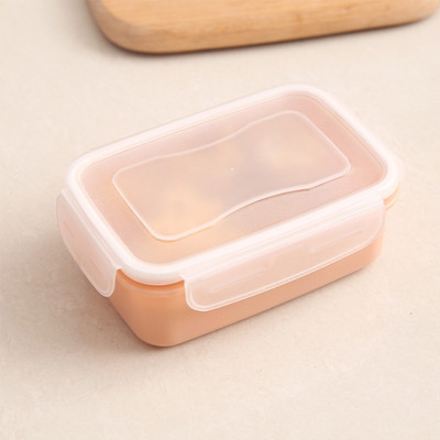 Nou Mini frigider Cutie de depozitare pentru tocătoarea PP Cutie de depozitare a alimentelor Cutie de prânz pentru Cutie de sigiliu de bucătărie Container de sortare pentru cereale de prânz