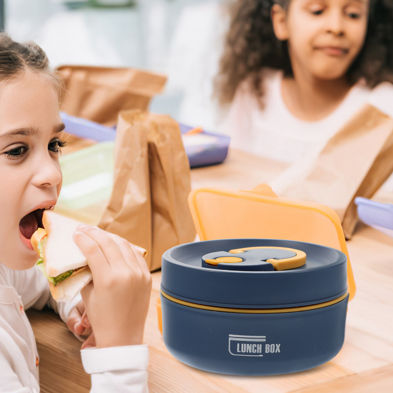 Box Kids Bento Box Bento Konteineris Maisto Talpyklos Salotos Nešiojama Termoizoliuota Kolba Suaugusiesiems