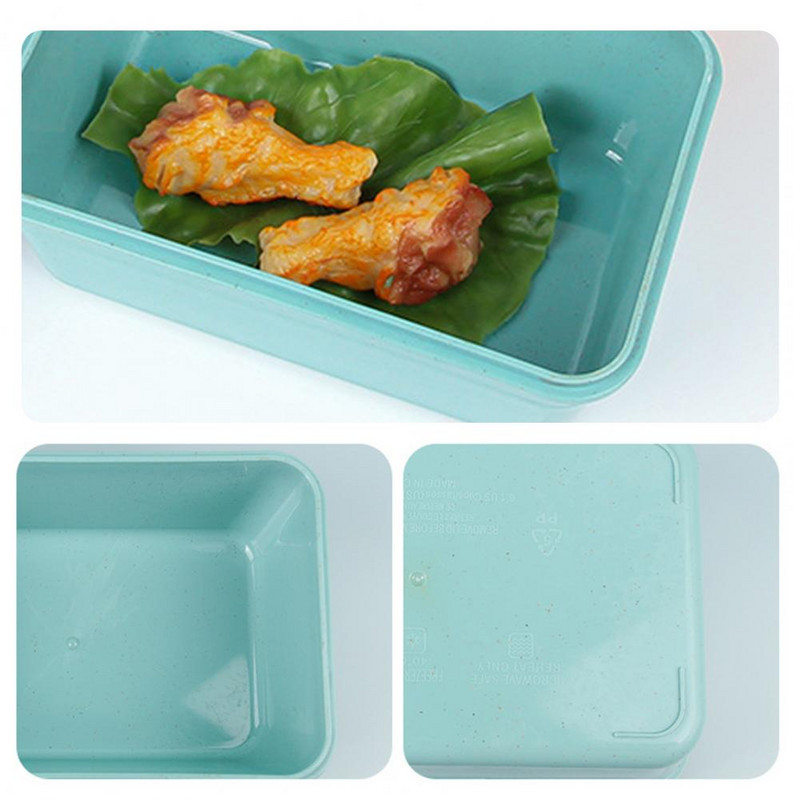 Kaanega lõunakarp Suure mahutavusega kontoritöötaja õhtusöögikarp Kaasaskantav Bento Case toidukonteiner igapäevaseks kasutamiseks