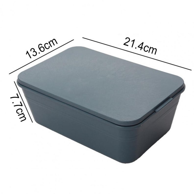 Kaanega lõunakarp Suure mahutavusega kontoritöötaja õhtusöögikarp Kaasaskantav Bento Case toidukonteiner igapäevaseks kasutamiseks