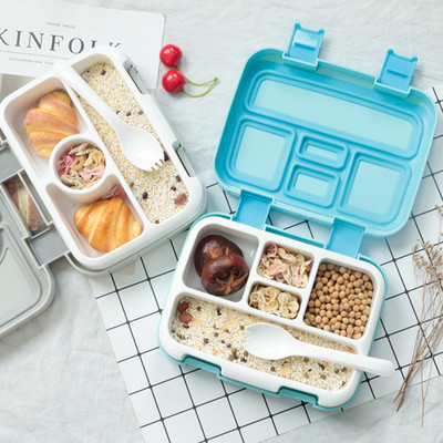 Cutie de prânz portabilă Bento Box Recipient de mâncare gratuit pentru picnic pentru copii Cutie de salată sigilată Cutie de prânz de camping în aer liber Veselă