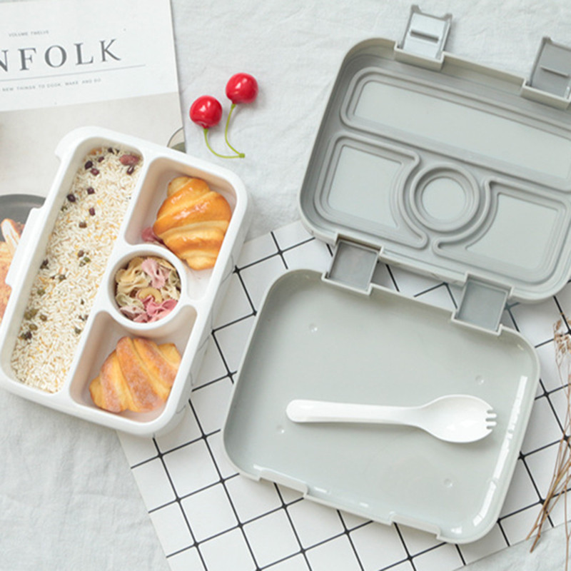 Prijenosna kutija za ručak Bento kutija Besplatna posuda za hranu za piknik za djecu Zatvorena kutija za salatu Kutija za ručak za kampiranje na otvorenom Posuđe