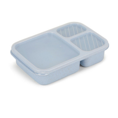 Cutie de prânz pentru cuptor cu microunde, paie de grâu, vesela, container de depozitare a alimentelor, pentru copii, copii, birou, școală, cutie portabilă bento, sac de prânz