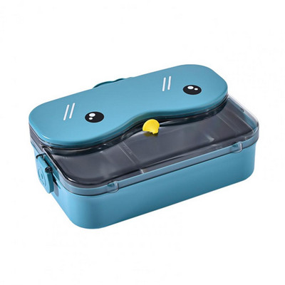 Skyriaus dizaino priešpiečių dėžutės šaukšto lazdelės su maisto kokybės pietų laikymo dėžuteBento dėžutė lauke