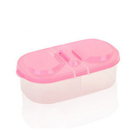 Zdrava plastična posuda za hranu Prijenosna kutija za ručak Kapacitet Kampiranje Piknik Spremnik za hranu Posuda za voće Kutija za pohranu za djecu Posuđe