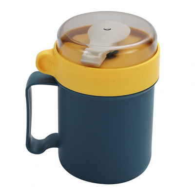 500 ml Hommikusöögitass Multifunktsionaalne kaerahelbetass Teraviljapähklijogurtikruus Suupistetass Mikrolaineahi kaanega Lusikas Supitass Köögitarbed