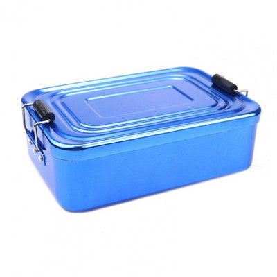 Pietų konteineris Aplinkos apsauga Bento konteineris Tvirtas nuo rūdžių, saugus aliuminio priešpiečių dėžutės konteineris