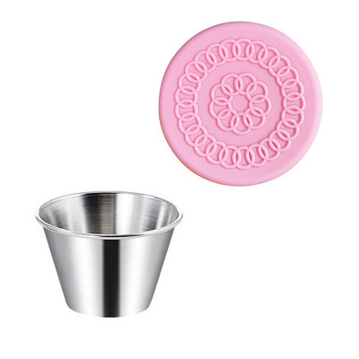 Δοχείο dressing σαλάτας με καπάκια επαναχρησιμοποιήσιμα φλιτζάνια σάλτσας Δοχεία στεγανά καπάκια σιλικόνης για μεσημεριανό Bento Box Ταξίδι για πικνίκ