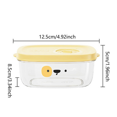 Mini plastikust lõunasöögikarp suupistekarp Köögiviljad Puuviljasalat Värskelt säiliv kausitihend Lekkekindel kaanega matkatoidu hoiukarp