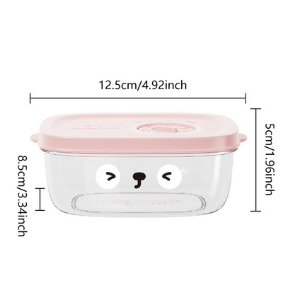 Mini plastikust lõunasöögikarp suupistekarp Köögiviljad Puuviljasalat Värskelt säiliv kausitihend Lekkekindel kaanega matkatoidu hoiukarp