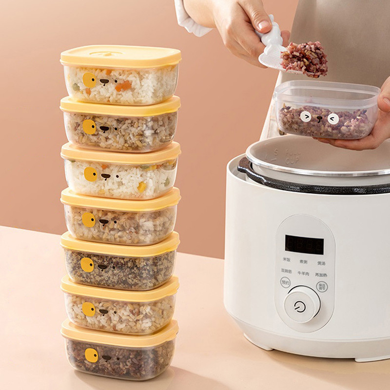 Mini plastikust lõunasöögikarp suupistekarp Köögiviljad Puuviljasalat Värskelt säiliv kausitihend Lekkekindel kaanega matkatoidu hoiukarp