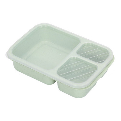 Prijenosna Bento kutija, torba za ručak, školski ured, mikrovalna kutija za ručak, kutija za pohranu hrane, posuda za jelo od pšenične slame za djecu i odrasle