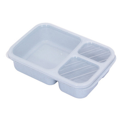 Prijenosna Bento kutija, torba za ručak, školski ured, mikrovalna kutija za ručak, kutija za pohranu hrane, posuda za jelo od pšenične slame za djecu i odrasle