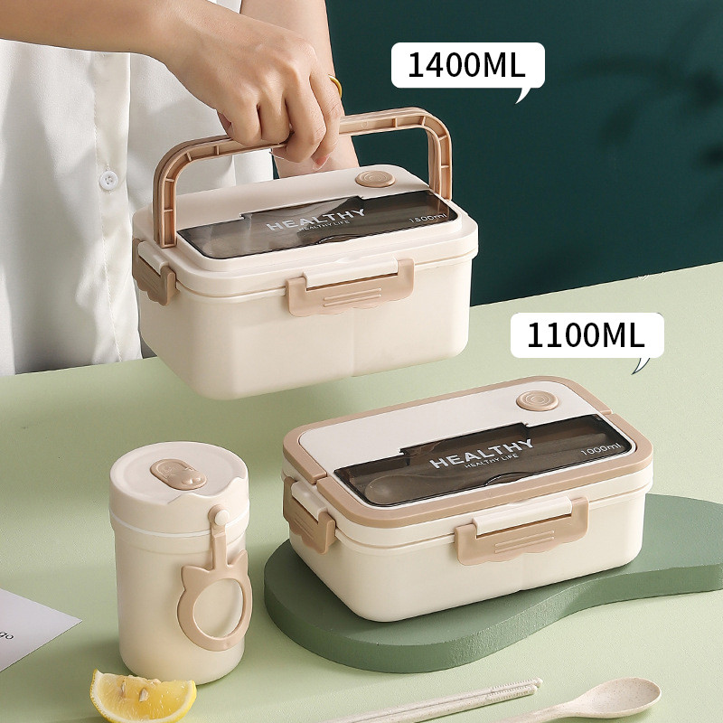 Mikrobangų krosnelės indai Maisto priešpiečių dėžutės Mokyklinė Vaikų Plastikinė Pietūs Indelis Bento Sandėliavimas Miela Pietų dėžutė Vaikų Iškylų Mokykla