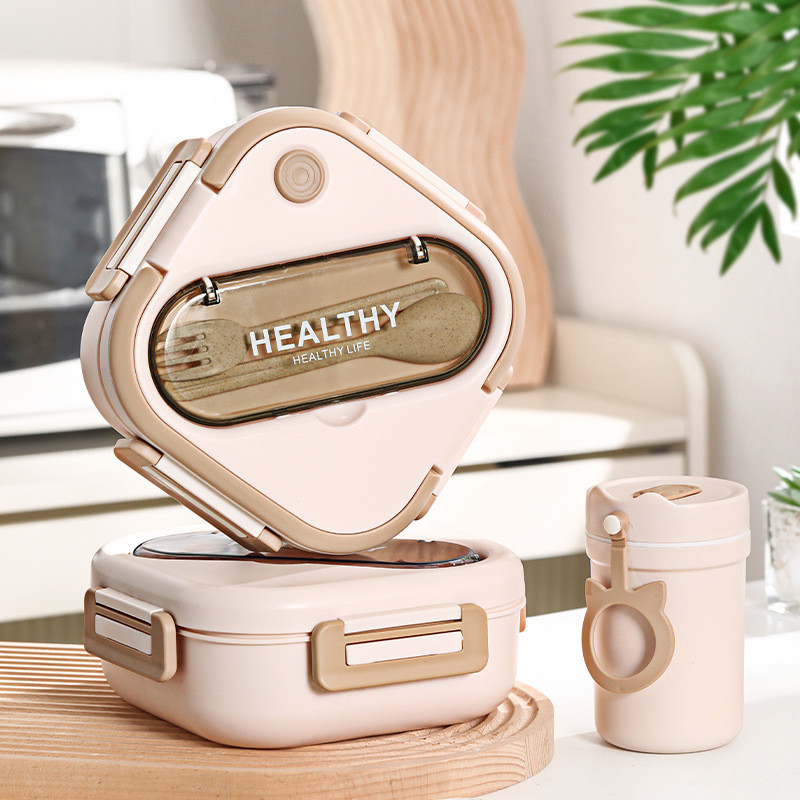 Mikrobangų krosnelės indai Maisto priešpiečių dėžutės Mokyklinė Vaikų Plastikinė Pietūs Indelis Bento Sandėliavimas Miela Pietų dėžutė Vaikų Iškylų Mokykla