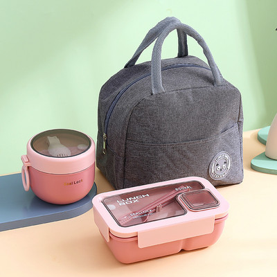 Maisto plastiko pietų dėžutės biuro mikrobangų krosnelės skirstytuvas Bento Box mobiliojo telefono stovas japonų pietų dėžutės elektroninė prekyba