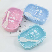 Ekologiškas pietų konteineris Lengvai valomas pietų dėžutė BPA nemokamas maisto saugojimas studentų bendrabučio biuro darbuotojo pietų dėžutė