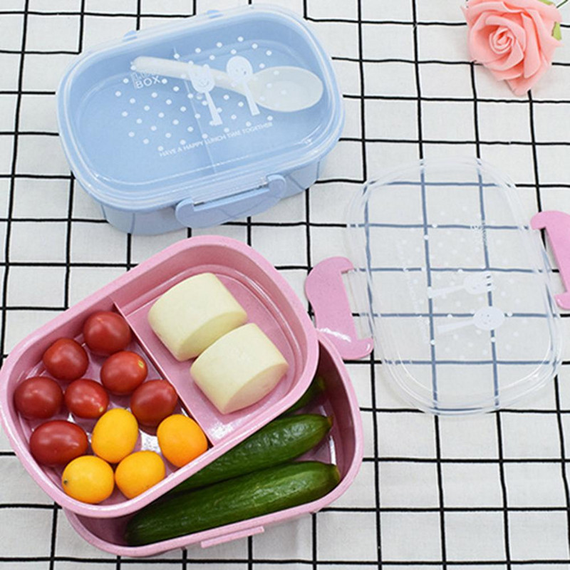 Ekologiškas pietų konteineris Lengvai valomas pietų dėžutė BPA nemokamas maisto saugojimas studentų bendrabučio biuro darbuotojo pietų dėžutė