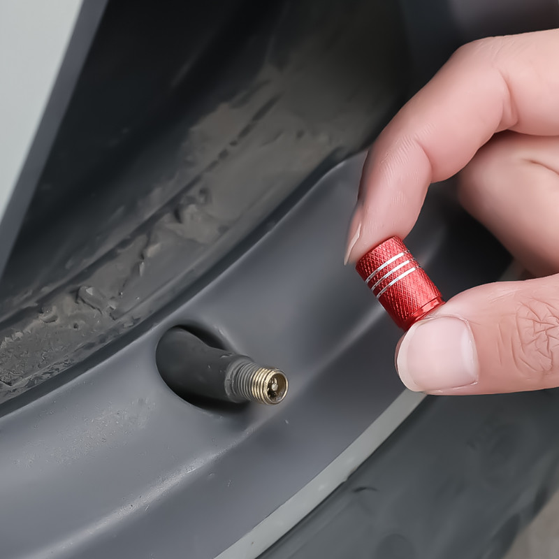 4 tk pealuu mustriga rehvi klapikorgid, auto mootorratta alumiiniumsulamist tolmukindel kate ratta rehvi varre klapi kork