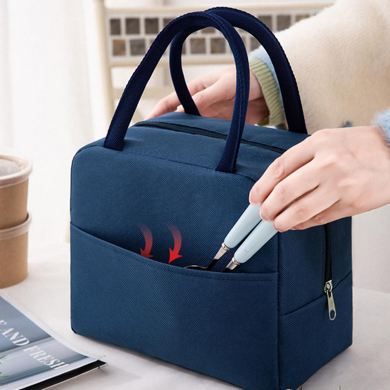 Torba za kutiju za ručak za učenike, umetak za džepnu rashladnu torbu, mačka, zec, termo torba, kutija za ručak, paket za led, torba za piknik, hranu, torba za ručak