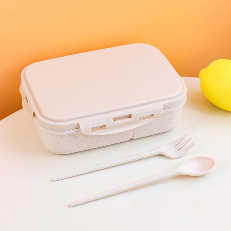 Kutija za pohranu ručka Moderna Bento kutija za ručak za školsku djecu Posuda za ručak bez BPA Prijenosna Bento kutija za ručak Školski pribor