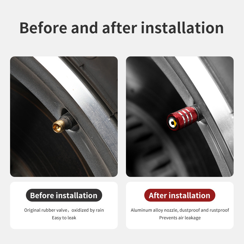 Capace de tijă de supapă de ciclu de mașină cu șurub Capace pentru anvelope pentru roți automate pentru Smart Fortwo Forfour 453 451 450 Crossblade City Cabrio City-Coupe