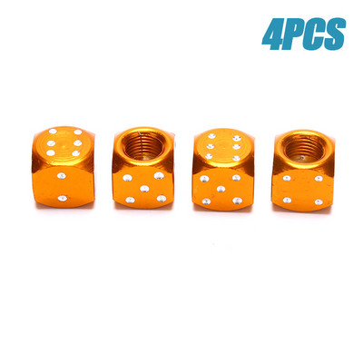 4 tk täringukujuline auto veoauto rattarehv õhuklapi varre kate Jalgratta klapi tarvikud