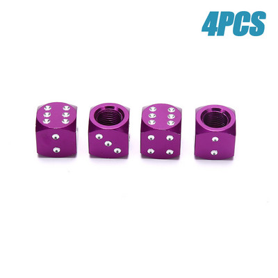 4 tk täringukujuline auto veoauto rattarehv õhuklapi varre kate Jalgratta klapi tarvikud