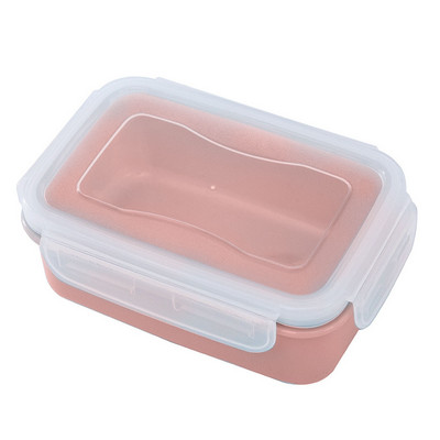 Cutii de prânz noi, rezistente la scurgeri, cu capac, picnic, camping, recipient portabil din plastic pentru depozitarea fructelor, cutie bento pentru copii