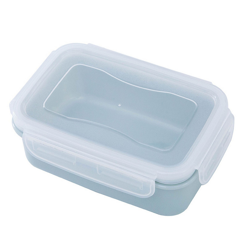 Cutii de prânz noi, rezistente la scurgeri, cu capac, picnic, camping, recipient portabil din plastic pentru depozitarea fructelor, cutie bento pentru copii