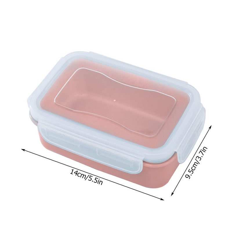 Cutii de prânz noi, rezistente la scurgeri, cu capac, picnic, camping, recipient portabil din plastic pentru depozitarea fructelor, cutie bento pentru copii