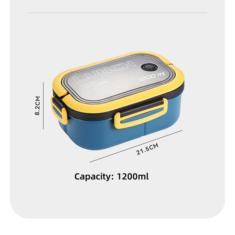 Aranyos ebédlődoboz gyerekeknek rekeszek Mikrohullámú Bento Ebéddoboz Gyerekek Gyerek Iskola Szabadtéri Kemping Piknik ételtartó Hordozható