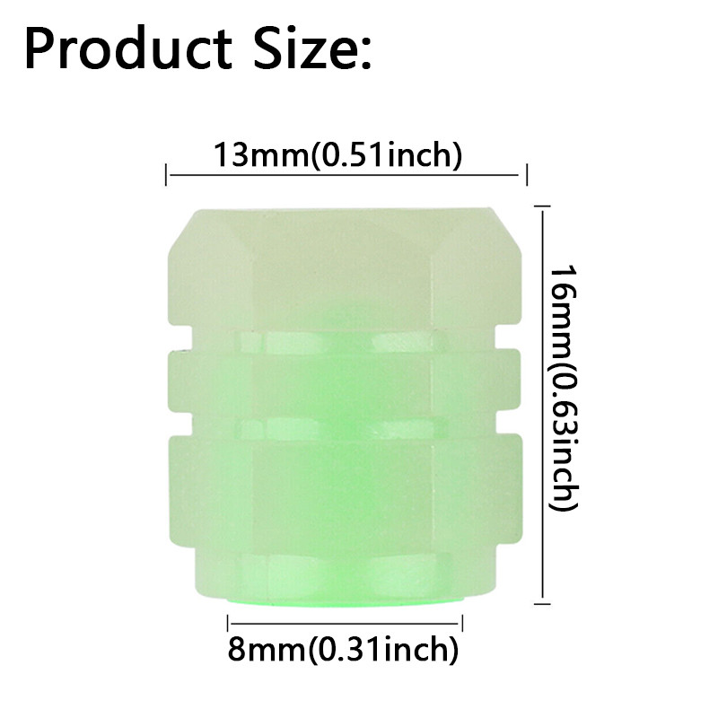 Klapivarre katted universaalsed tumedas luminofoorlampidega autorehvide klapikorkide kate Sobib veoautodele Jalgrattad Mootorrattad Jalgrattad 4-16 tk