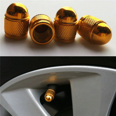 Bostar 4 kom/set aluminijske kapice ventila za automobilske gume Dizajn automobila Zračna navlaka za stabljike guma za automobilske motocikle Dodatna oprema za automobile #63596